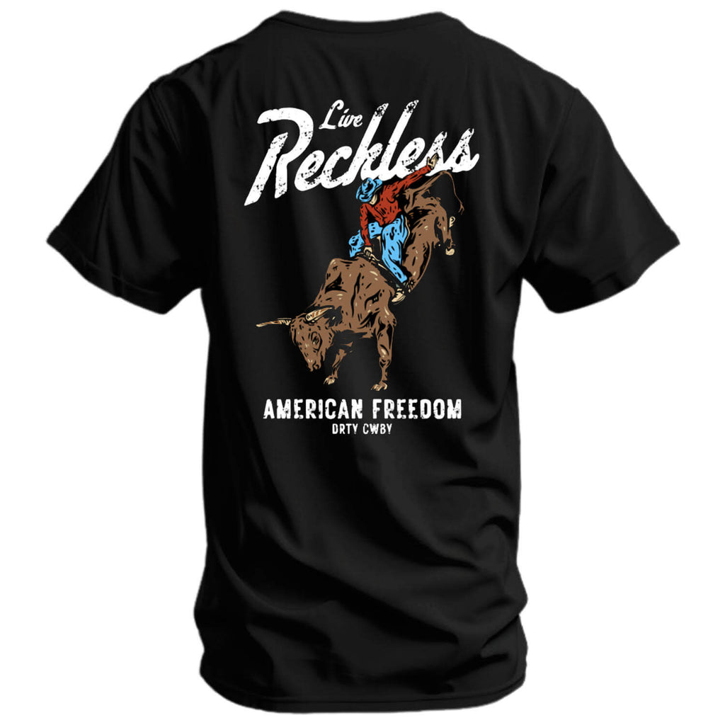 CustomNameinc cheap jerseys Ordering Live Reckless Men's T-Shirt