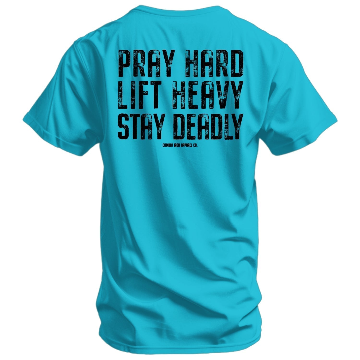 CustomNameinc cheap jerseys Ordering Pray Hard. Lift Heavy. Stay Deadly. V2 Men's T-Shirt