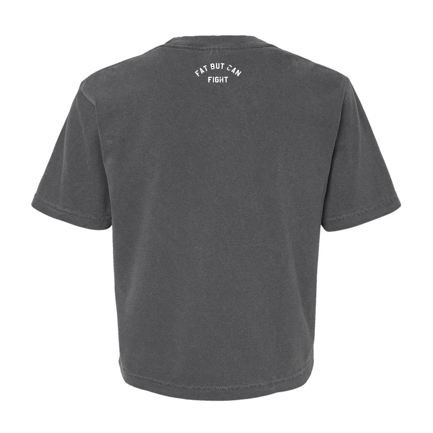 CustomNameinc cheap jerseys Ordering Fat But Can Fight Women's Crop Heavyweight Tee
