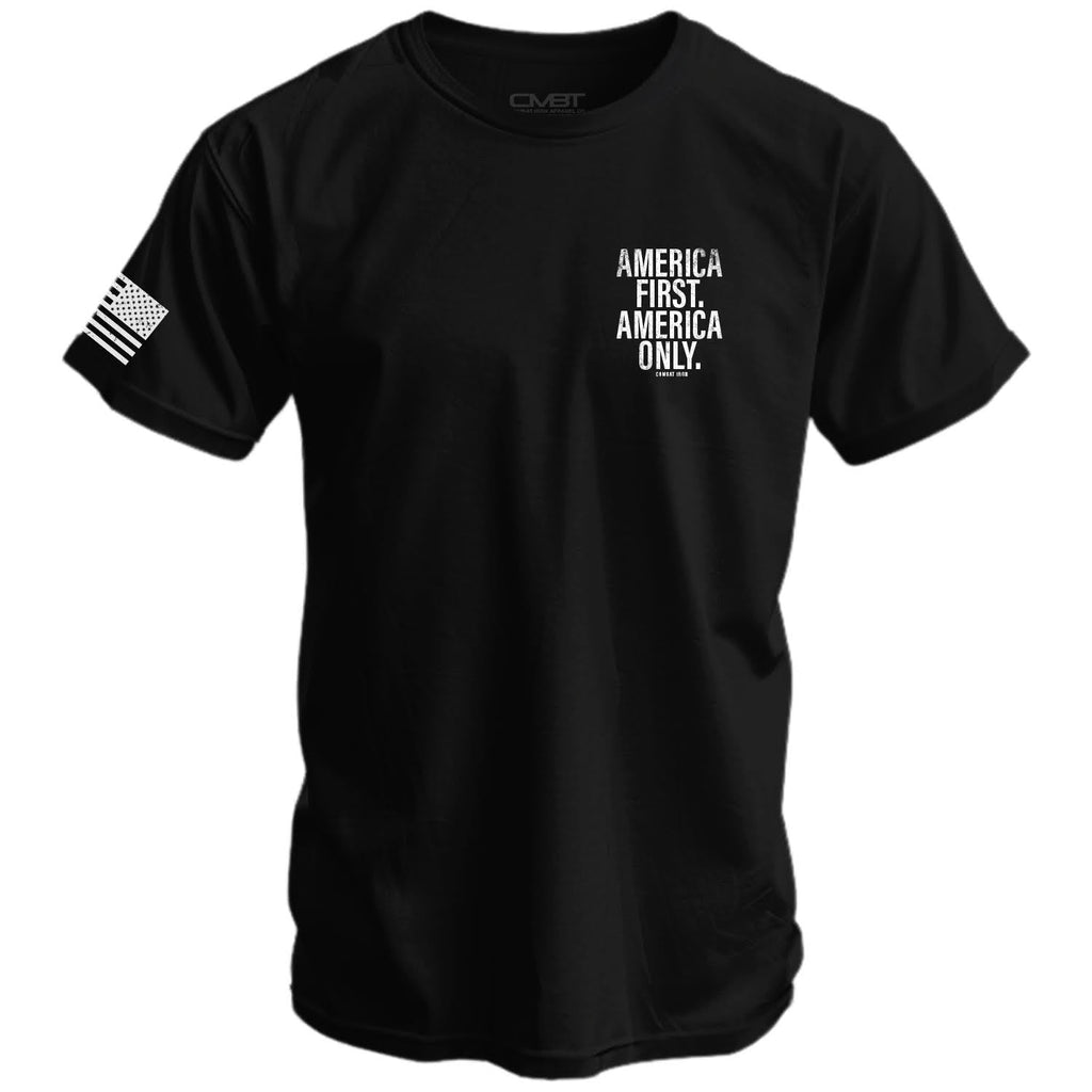 CustomNameinc cheap jerseys Ordering America First. American Only. Men's T-Shirt