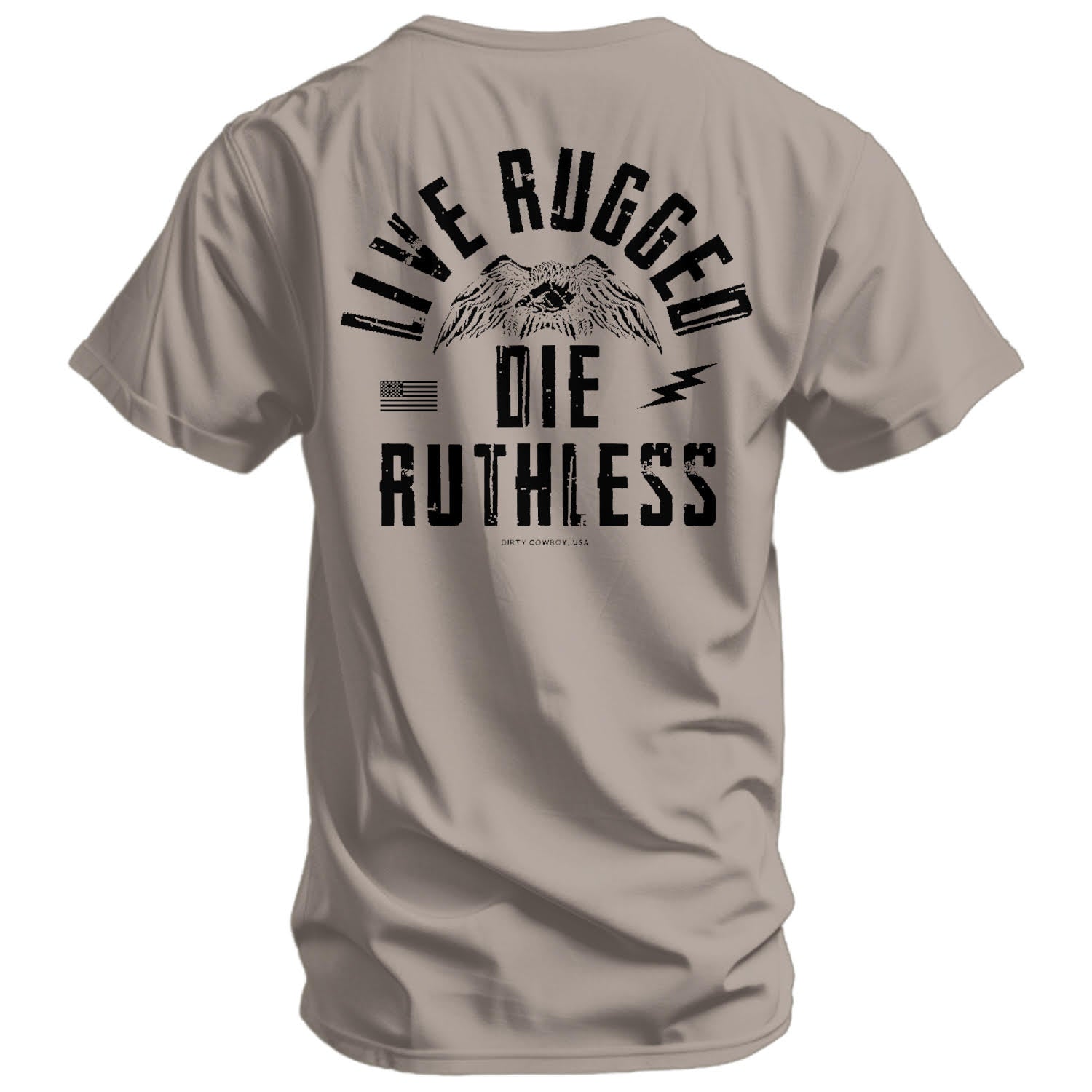 CustomNameinc cheap jerseys Ordering Live Rugged Die Ruthless Men's T-Shirt