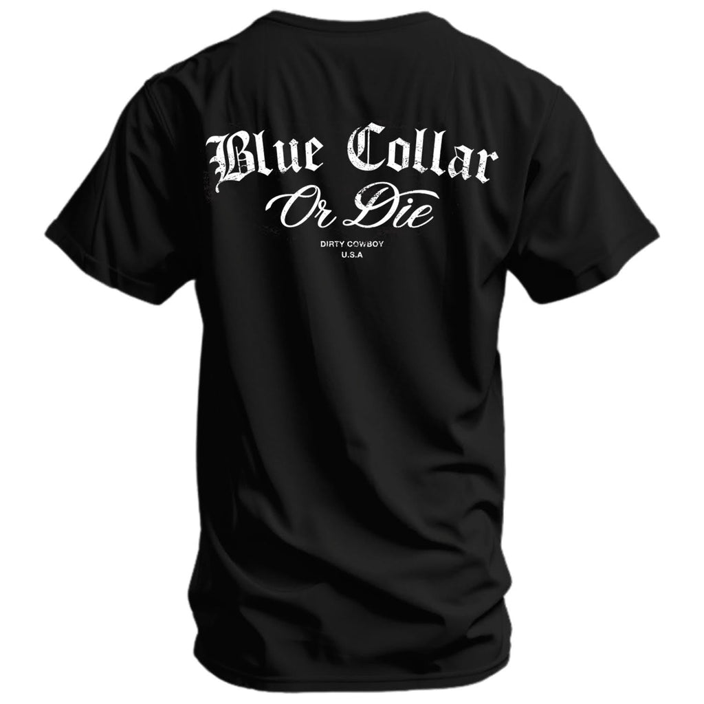 CustomNameinc cheap jerseys Ordering Blue Collar Or Die Men's T-Shirt