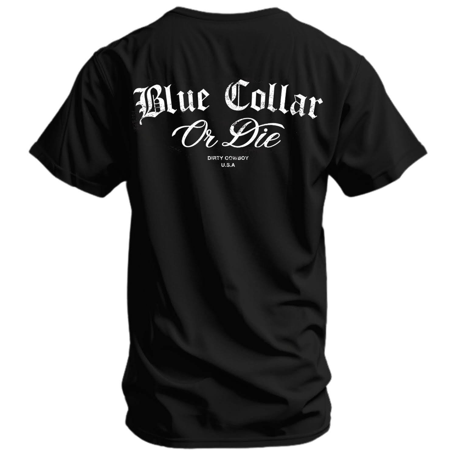 CustomNameinc cheap jerseys Ordering Blue Collar Or Die Men's T-Shirt