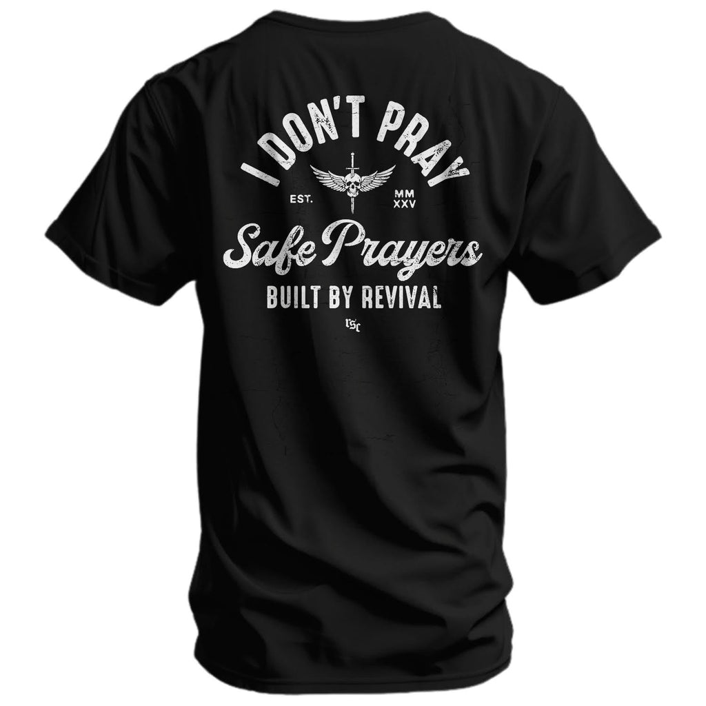 CustomNameinc cheap jerseys Ordering I Don't Pray Safe Prayers Men's T-Shirt