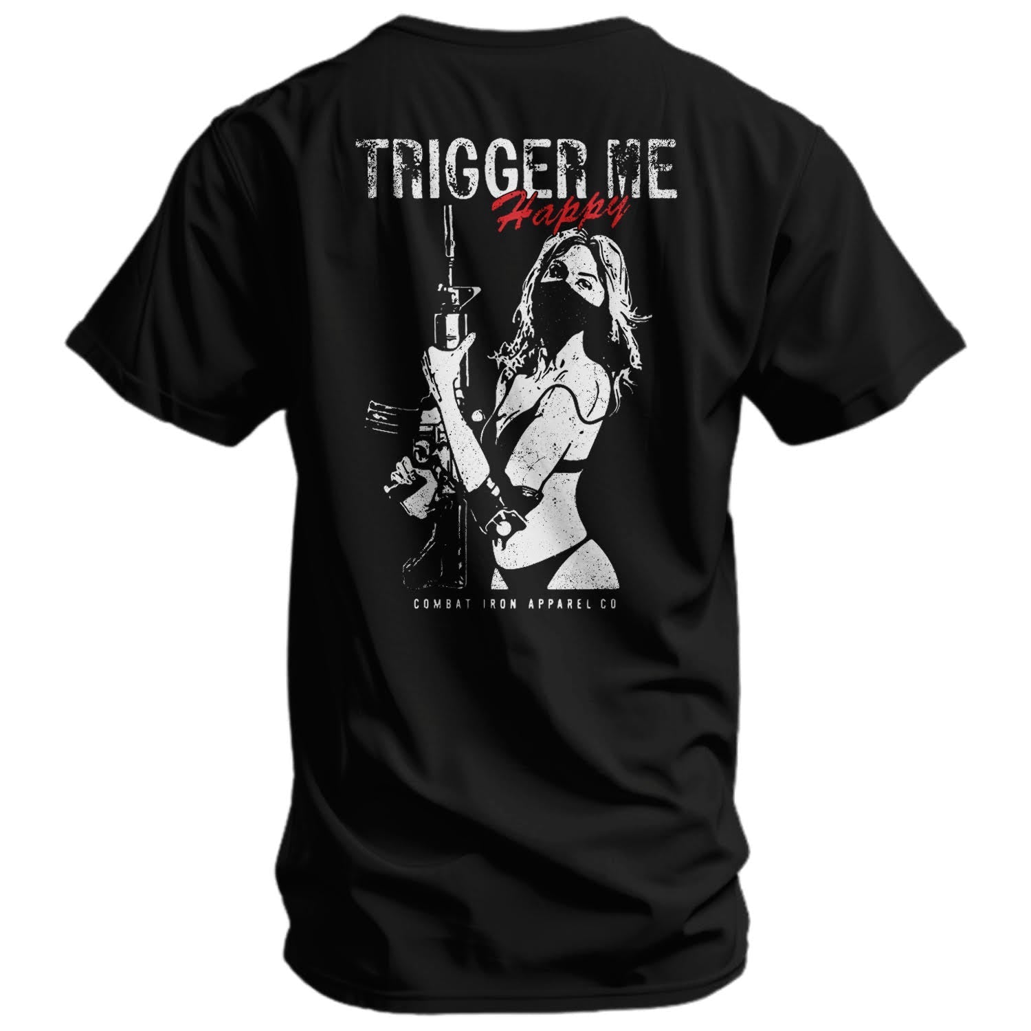 CustomNameinc cheap jerseys Ordering Trigger Me Happy Men's T-Shirt