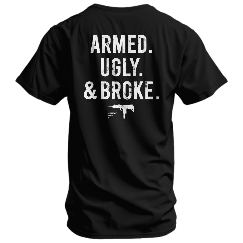 CustomNameinc cheap jerseys Ordering Armed. Ugly. & Broke. Men's T-Shirt