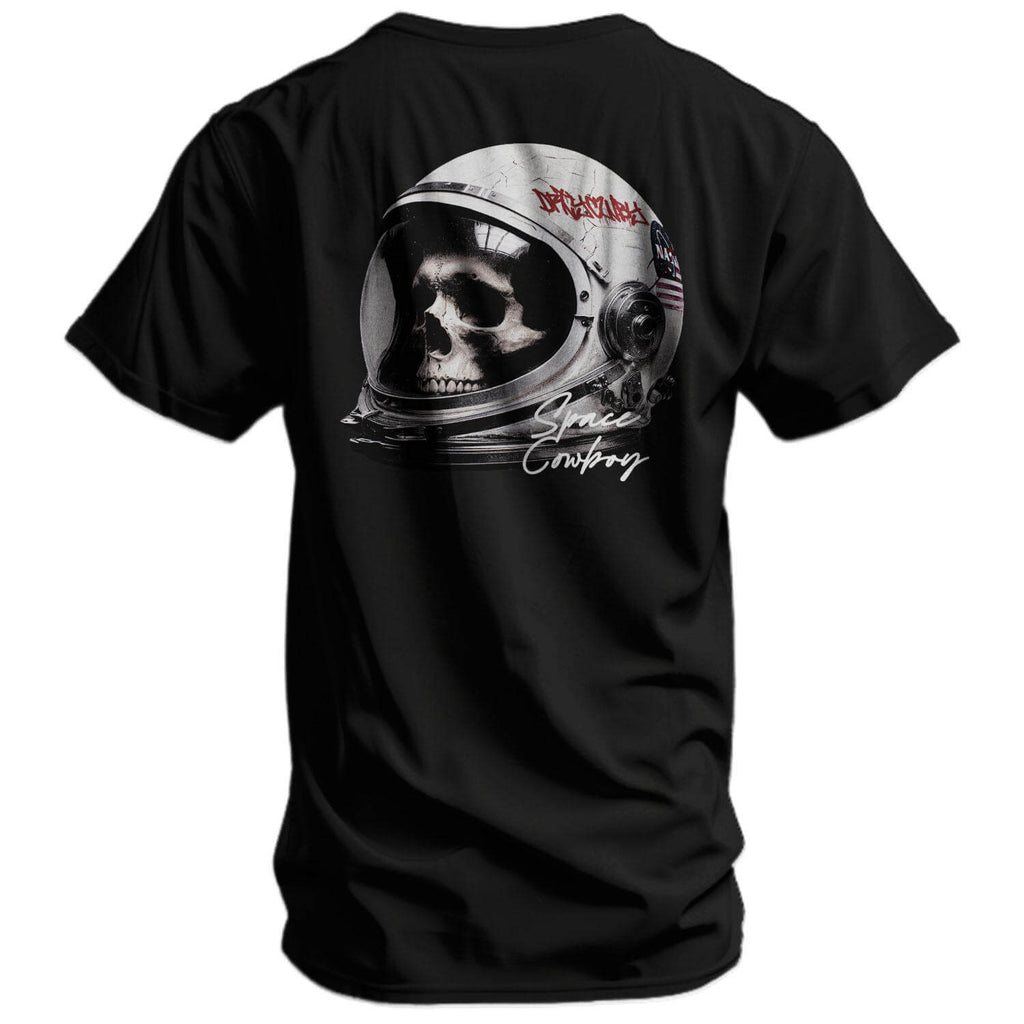 CustomNameinc cheap jerseys Ordering Space Cowboy Men's T-Shirt